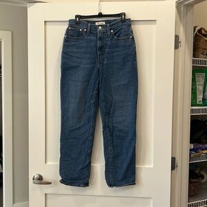 Madewell Perfect Vintage Straight Jeans- Size 29